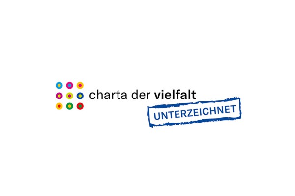 Auszeichnung Charta der Vielfalt unterzeichnet
